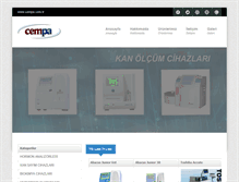 Tablet Screenshot of cempa.com.tr